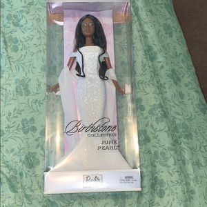Birthstone Collection June Pearl Barbie doll